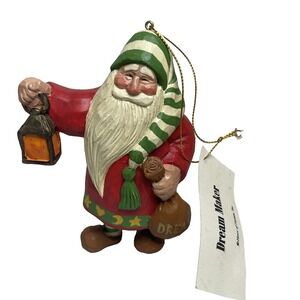 House of Hatten Santa Dream Maker Christmas Ornament with Tag